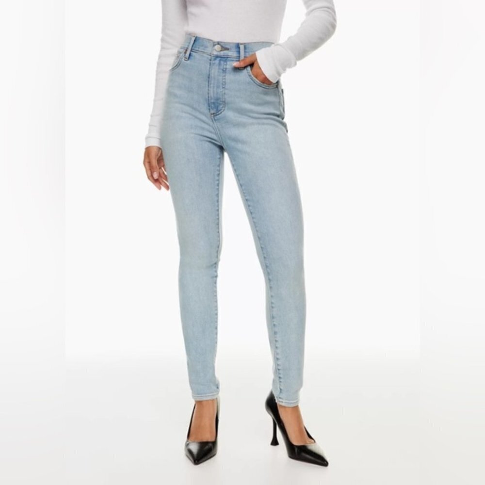 DENIM FORUM ARITZIA Lola high rise skinny 28